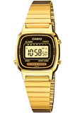 Casio LA670WGA-1DF Kadın Kol Saati Çelik