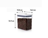 OXO SAKLAMA KABI DİKDÖRTGEN KISA BOY 1.7 QT/ 1.6 LT 11234600