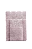 Soft Cotton Queen 50x100cm Havlu LİLA