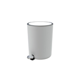 Primanova Lenox Pedallı Çöp Kova 5lt Beyaz M-E66-01