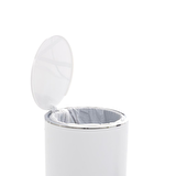 Primanova Lenox Pedallı Çöp Kova 5lt Beyaz M-E66-01