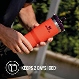 ICEFLOW FLIP STRAW TUMBLER 0.89 LT TIGERLILY   10-09993-314