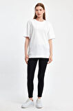 Sportuel Oversize Kadın Tişört P-008393
