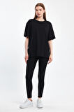 Sportuel Oversize Kadın Tişört P-008393