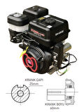 Kama Gk460E Benzinli Marşlı Tek Motor 18Hp Kamalı