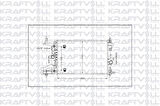 Opel Motor Su Radyatoru A.t Astra J 10>19 A16xer - B16xer Cruze (j300) Cruze (j305) F16d 580x398x16 - Kraftvoll 08040146