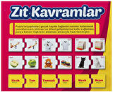 60 Parça Zıt Kavramlar Önlü Arkalı 2 Li Puzzle Eğlenceli Bulmacalar Pazıl