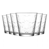 Lav Kelebek Su Bardağı 6&#39;lı 22010 SB1132ED