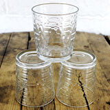 Lav Su Bardağı 3&#39;lü Kare Master Cam