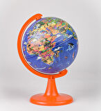 My World Globe + Puzzle (15 cm Globe-100 Pcs Puzzle)
