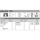 Opel Motor Piston+segman Komple 0,50 (72,5mm) Combo B Corsa B 12nz C12nz - Yenmak 31-04212-050