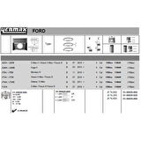 Ford Piston Segman Std 79 MM Jqda , Jtda , B 4164 Focus III 11>17   Kuga II 14>17  C-Max  11>17  1.6 Ecob - Yenmak 31-30029-000
