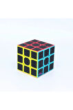Qiyi Warrior S 3x3 Karbon Fiber Zeka Küpü Akıl Küpü Rübik Küp