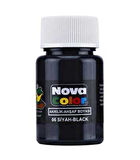 Nova Color Akrilik Boya 30 Ml Siyah - 2 adet