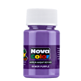Nova Color Akrilik Boya Şişe 25 ML Mor NC-177