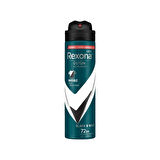 Rexona Invisible Black+White Erkek Sprey Deodorant 150 ML