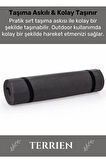 Özel Konfor Modeli Çift Taraflı Kaymaz Silinebilir Antibakteriyel Yoga Meditasyon Minderi 6,5mm Mat
