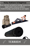 Özel Konfor Modeli Çift Taraflı Kaymaz Silinebilir Antibakteriyel Yoga Meditasyon Minderi 6,5mm Mat