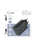 Samsung Galaxy S21 FE Uyumlu 65W Super Fast Sarj Aleti + Kablo, 3 Girisli USB + Cift PD Type-C Hizli Sarj