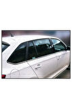 Skoda Rapid Spaceback Krom Cam Çıtası 8 Prç. 2013 Ve Üzeri Paslanmaz Çelik