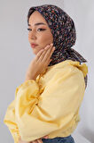 Soft Pamuk Eşarp 73030-34 karanfil desen