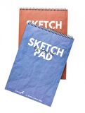Fanart Academy Üstten Spiralli A4 Sketch Pad 80gr 50yp  - Akdeniz Mavisi