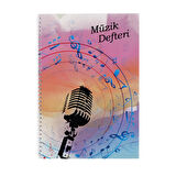Keskin Color Spiralli Müzik Defteri A4 40 Yaprak 290300-99