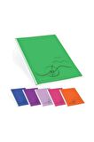 Spiralli Cool A4 72 Yaprak Kareli PP Kapak Defter Keskin Color