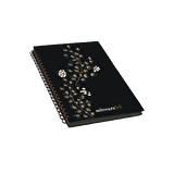 Keskin Color Spiralli Defter Schwarz Foil Sert Kapaklı 60 YP 14x20 60 YP 410110-99