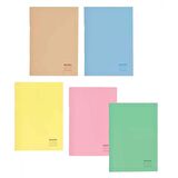 Keskin Pastel Light Pp.Kapak Dikişli Defter A4 80yp. Çizgili
