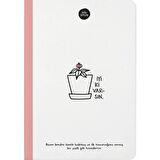 Keskin Color Sert Kapak Cilt Defter Hisli Şeyler 14x20 64 YP Çiz.