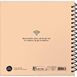 Keskin Color Sticker Defter Spr.Sert Kapak Hisli Şeyler 16x15 50 YP Çizgili