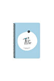 Hisli Şeyler 16,5*22,5 80Yp.Çiz.Stickerli Defter - Gözüm Yükseklerde