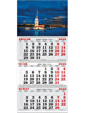Keskin Color 2026-3 Aylık Spiralli Jumbo Denizci Takvim-İstanbul