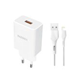 Raedox 18W 3.4A Lightning Duvar Şarjı