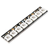 Neopixel 8 Rgb Led - Neopixel Stick - 8'li Ws2812 5050 Rgb Led