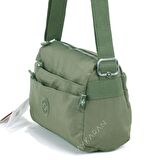 Küçük Boy Postacı Kadın Çantası Smart Bags 1006-29 K.Yeşil