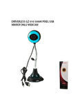 Gz-010 5000k Pixel Usb Mıkrofonlu Webcam -N