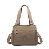 Krinkıl Kumaş Kadın Çantası Smart Bags 1125 A.Kahve