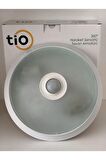 Pelsan Tio PTS Tavan Armatür 1099641 + Ack 9w Led Ampul 880 Lümen Set 