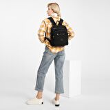 Orta Boy Krinkıl Kadın Sırt Çantası Smart Bags 1207 Siyah