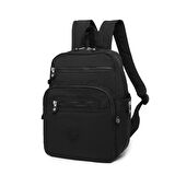 Orta Boy Krinkıl Kadın Sırt Çantası Smart Bags 1207 Siyah