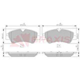 Ford Arka Fren Balatası Transıt Custom V362-V363 12> (arka Tek Teker) - Braxıs Aa0600