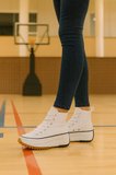 Kadın Genç Kız Çocuk Run Star Canvas Sneaker Spor Ayakkabı