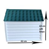 Plastik Pet Kulübe Dış Mekan Suya Dayanıklı