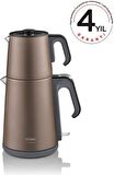 Arzum AR 3080 1650 W Çelik 1.8 lt Elektrikli Çay Makinesi 