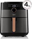 Arzum AR2074-B 6 lt Yağsız Airfryer Bronz - Siyah