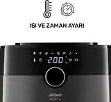 Arzum AR2074-B 6 lt Yağsız Airfryer Bronz - Siyah