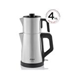 Arzum AR3129 1800 W Çay Makinesi Inox - Siyah 
