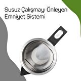 Arzum AR3129 1800 W Çay Makinesi Inox - Siyah 